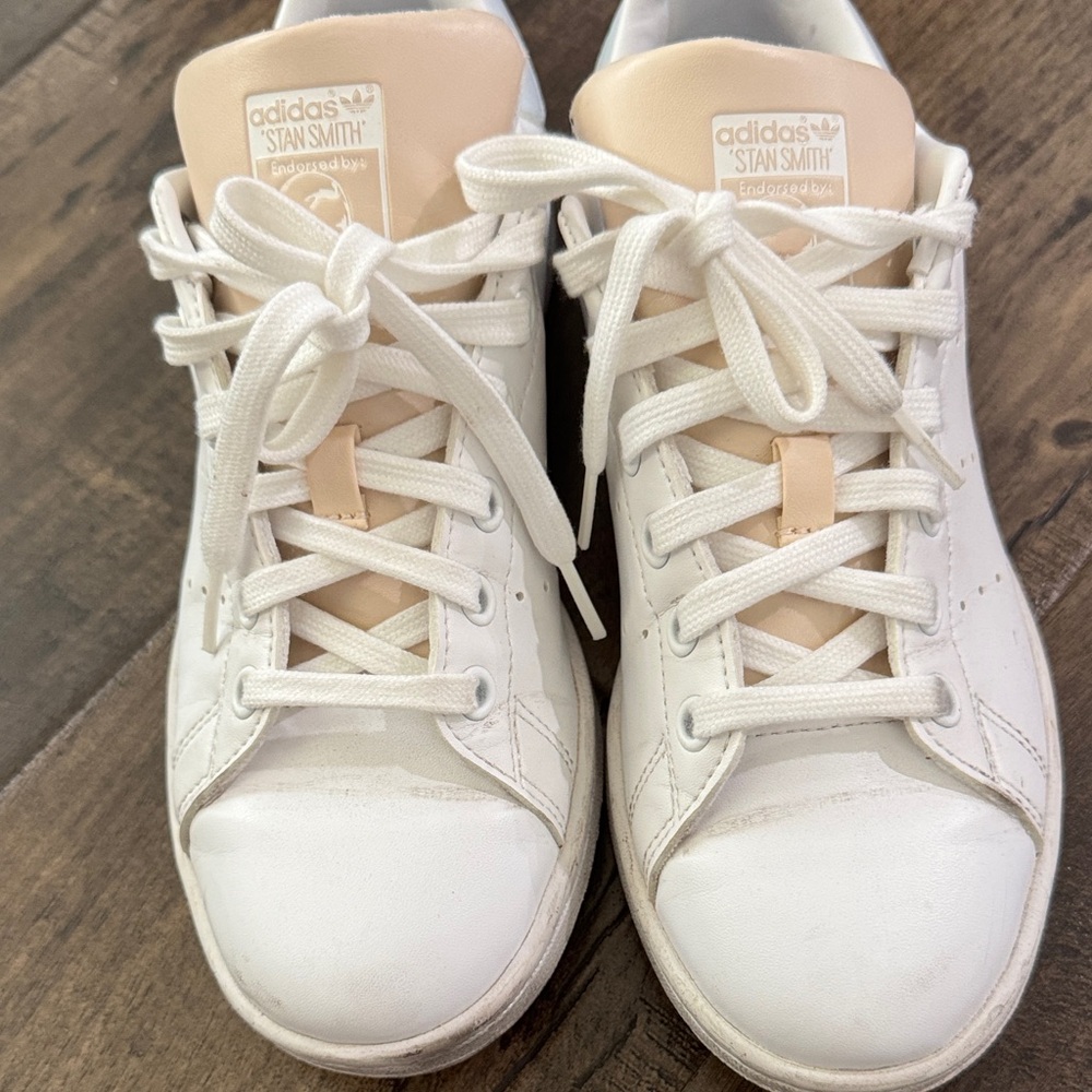 Adidas Stan Smith White Sneakers View 2
